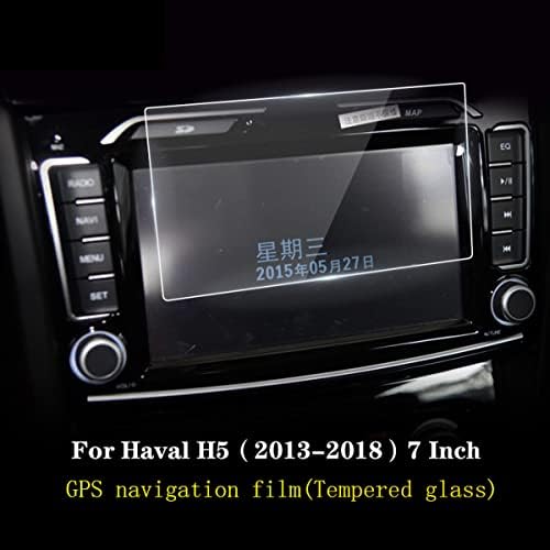 Funiur Авто Екран на Таблото Филм От Закалено Стъкло за GPS за измерване на Скоростта Защитно Фолио Аксесоари， за Haval H5 2013-2018