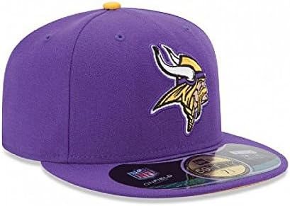 Мъжка бейзболна шапка NFL Minnesota Vikings На полето 5950 Лилав цвят От New Era