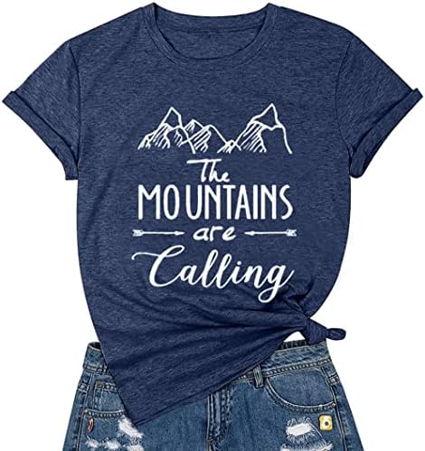 Туризъм Планински Ризи Жени Забавни Приключения Графичен Топ На Бретелях Лято Открит Къмпинг Тениска Без Ръкави