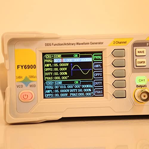 Брояч на сигнали, М честота на сигнала с LCD екран 0-40 Mhz 2,4 инча за електрическо изпитване с цел преподаване
