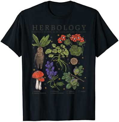 Тениска Harry Potter Herbology Plants C2 с Гербологическими растения
