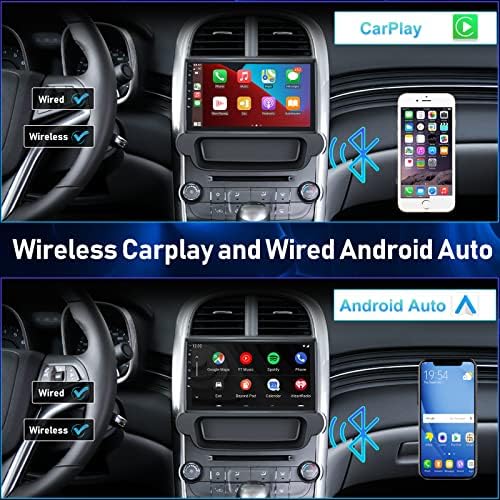 Автомобилна стерео система Android 11 за Chevrolet Chevy Malibu 2009-2014 с Apple Carplay Android Auto, Автомобилното радио