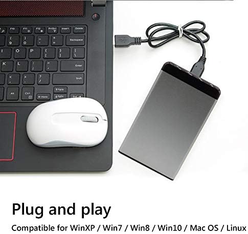Кутия за твърд диск hudiemm0B, 6 Gb/сек, USB 3.0 2,5-инчов Твърд диск SATA, Корпус за Външен SSD твърд диск, Кутия