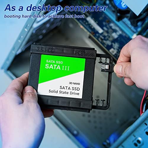 BaYaNN 2 TB SSD, Вътрешен твърд диск, Твърд диск, Външен Твърд диск, SSD 3D NAND Flash SLC, 2,5 SATA III със скорост до