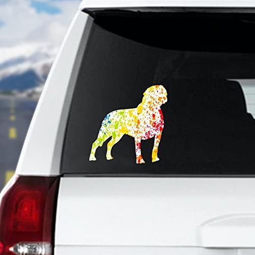 Шетландская Овчарка Етикети за кучета Стикери За Автомобили Цветни Преливащи Кучета Акварели Стикери за Автомобили