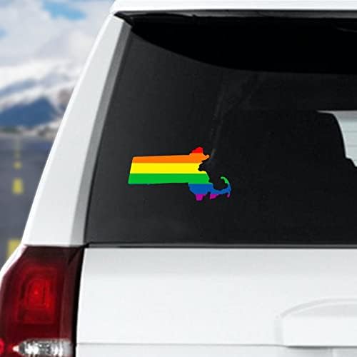 Арканзасские с Преливащи се цветове Стикери за ЛГБТ-автомобили, Стикери за гей-парад, Стикери за автомобили,