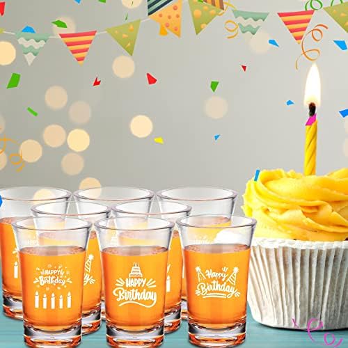 Umigy 24 БР Чашки за рожден ден на Едро на Сувенири за парти по случай рождения Ден на 1,2 грама Забавни Чашки Подарък