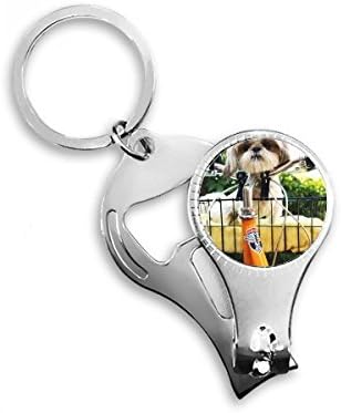 Ножица за нокти със сладка снимка на кучето, ключодържател, отварачка за бутилки, машина за рязане