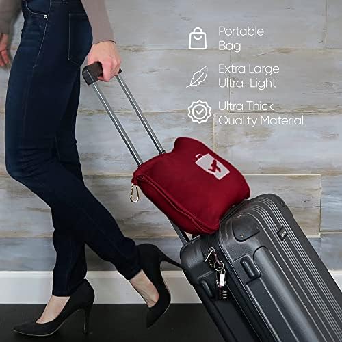 Комплект завивки и възглавници, EverSnug за пътуване – стоки от първа необходимост за пътуване в самолет, с