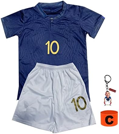 Детска Футболна Фланелка на Младежката Форма на Национални Футболни Фенове Къса Тениска за Момчета Младежка Подаръци
