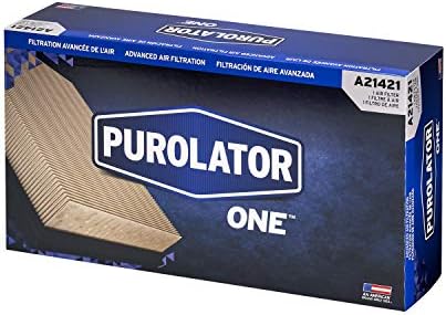 Purolator A21421 PurolatorONE Подобрен Въздушен филтър на двигателя, който е Съвместим с някои автомобили Jeep