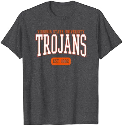 Университет на щата Вирджиния VSU Trojans Est. Тениска за сбогом