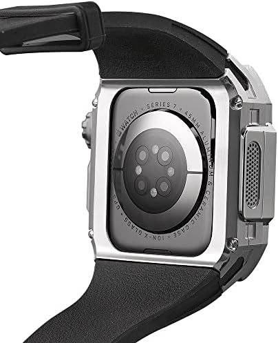 CNHKAU най-Новият комплект промяна на стила на Носене, изработени от въглеродни влакна ， за Apple Watch Band Ultra 8 7 6 SE