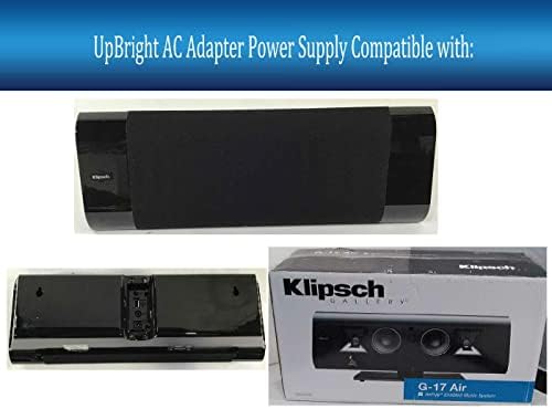 Ac/dc UpBright 27, съвместими със системата на звуковия панел Klipsch Gallery G-17 Air G17 G-17Air Airplay Безжичен