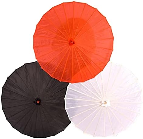 Чадър от Маслена хартия-Черен Бял Червен Чадър Танц Чадър Танц чадър От Маслена хартия Чадър От Копринени тъкани