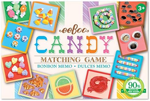 eeBoo: Малка игра за запаметяване на шоколади и подбор на комбинации, развива умения за разпознаване, концентрация и запаметяване, за деца от 3-годишна възраст, осигур?
