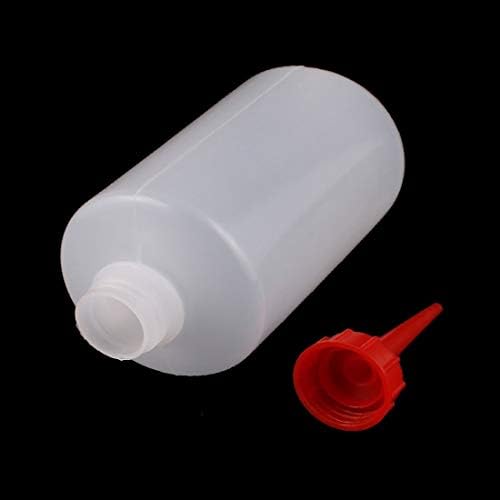 Нов Lon0167 2 елемента 500 мл Мека Пластмасова бутилка за олио с прав клюн, Промишлена бутилка за дозиране (2 броя