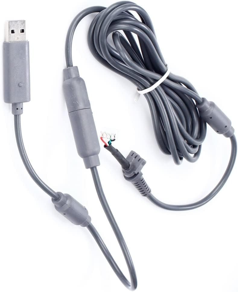 USB 4Pin Конвертор Hdmi кабел + Разъемный Адаптер е Подходящ за Кабелен контролер за Xbox 360 (сив)