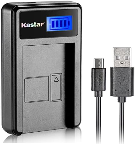 Kastar LCD дисплей USB Зарядно устройство, за да Cas NP-40 NP40 и Exilim EX-Z400 FC100 FC150 FC160S P505 P600