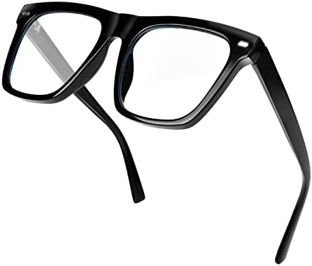 VISOONE Квадратна Пълна Дограма Синя Светлина Блокер Очила Голяма Модерна Компютърна Своеобразна Рамки За Очила на Жените и Мъжете