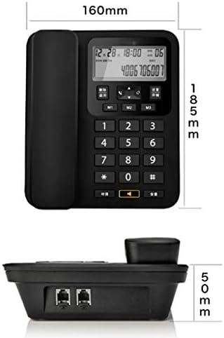 Кабелен телефон KLHHG - Телефон - Телефон в стил ретро-Новост - Минибар-Телефон с определителем на обаждащия се, монтиран