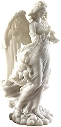 Дизайнът на Статуята на Ангела в Катедралата Toscano WU73548 Трубящий, Бял