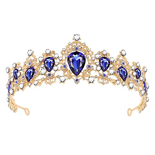 Цветна диадема-короната за жени, планински кристал, клон на дървото, короната за кралици, сватбени диадеми, превръзка на главата