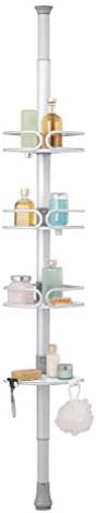 ОХО Good Grips Quik-по-дълги Поставка за душ с Алуминиеви шесто и мивка Good Grips от Неръждаема Стомана, Един Размер