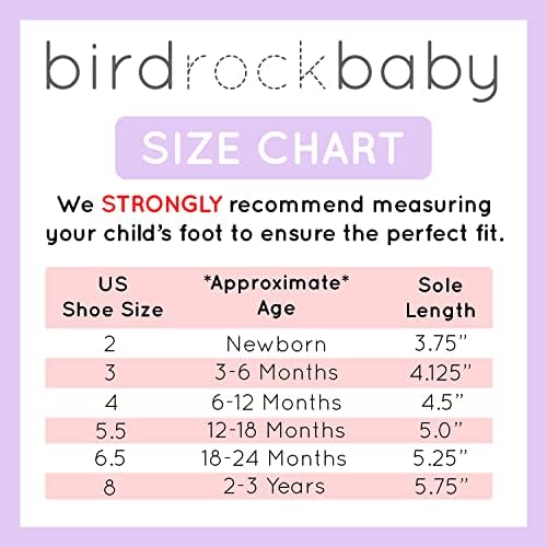Мокасини BirdRock Baby Mary Jane - Детски обувки от естествена кожа с мека подметка за новородени, Бебета, грудничков
