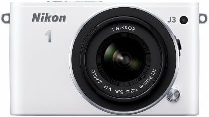Цифров фотоапарат Nikon 1 J3 14,2 Мегапиксела, HD с обективи NIKKOR 10-30 мм VR и 30-110 мм VR 1 NIKKOR (червен)