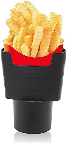 GQJDXD, Автомобилна поставка за чаши за картофи пържени Картофи, 2 бр., Забавен подарък под формата на Бял Слон,