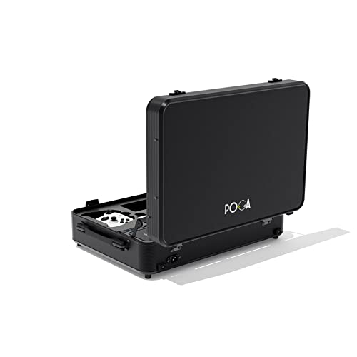 Пътна чанта за преносими конзоли POGA PRO Premium, с вкл. Количка и гейминг монитор ASUS 21,5 за Xbox One X - Black