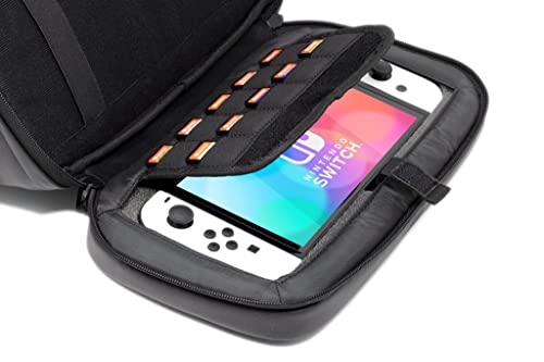 Докторската чанта ABXY в ретро стил за Nintendo Switch /OLED-switch - с 10 слота за игрални касети, висококачествени