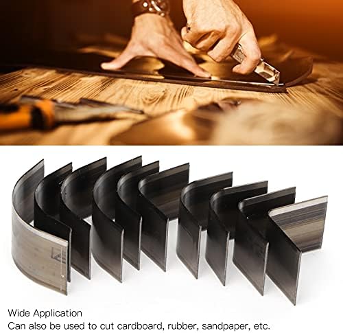 Комплект за Подстригване Ъглови Ръбове Agatige, Набор от Инструменти за Подстригване Метални Кожени Ъглови