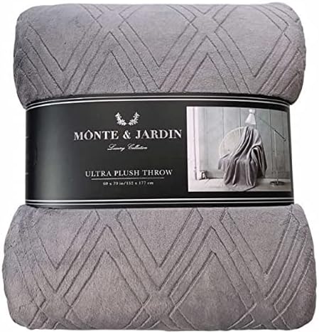 Щракнете върху изображението, за да отворите разширен вид Monte & Jardin Luxury Collection Ултра Теди, уютно и меко одеяло, тежък