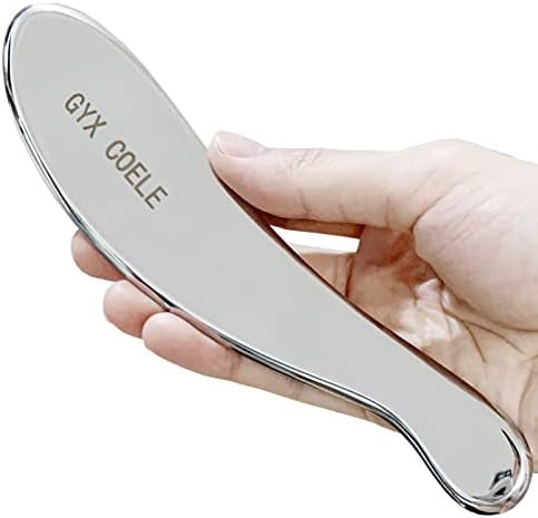 GYX COELE Соскабливающий Масажен инструмент Gua sha от неръждаема Стомана, Инструмент IASTM, Мускулен Стъргало за Физиотерапия