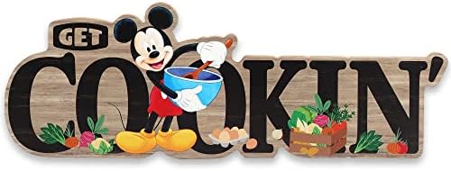 Отворени пътни марки Disney Mickey Mouse Получават декор плотове от дърво за приготвяне на храна - Очарователно