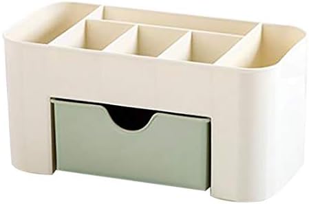 Настолна пластмасова кутия Малък мултифункционален чекмеджето на работната маса с косметичкой за съхраняване