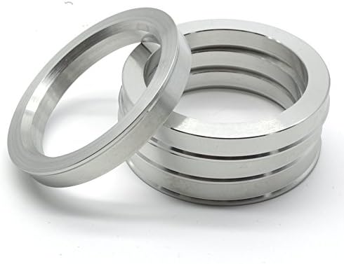 Централните Пръстени на главината GoldenSunny 73,1 мм и с диаметър от 57,1 mm до ID 57,1 мм, Централните пръстени от Сребрист алуминий за автомобилни ступиц 57,1 с централен отвор ?