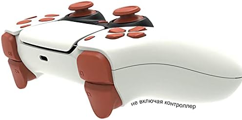Преносимото Скоба WPS Shell Thumbsticks Dpad R1 L1 Предизвика Пълен Набор от Бутони за контролер PS5 Playstation (син)