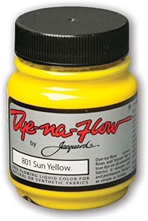 Част 2 | Цвят плат с добавка на оцветител Na-Flow, с 2.25 мл. (Слънчево жълто)