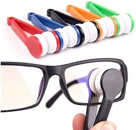 Mllkcao Слънчеви Очила За Очила от Микрофибър с Четка за Почистване на Очила за Жени, Мъже, Синьо