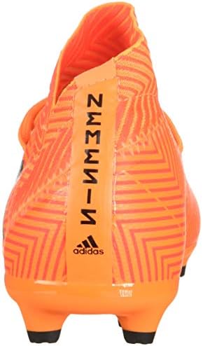 adidas Унисекс-Детски футболни обувки Nemeziz 18.3 с твърдо покритие, Жар / Core Black / Solar Red, 3,5 м, US Big Kid