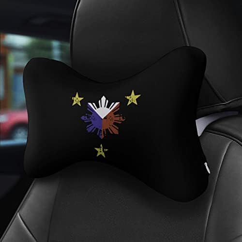 Руски Флаг Звезда 2 бр. Автомобилни Възглавница за шията Дишаща Автоматична Възглавница За главата с останалите Удобна