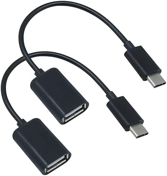 Адаптер Big-E OTG USB-C 3.0 (2 комплекта), съвместим с Samsung Galaxy S22 5G за мултифункционални функции, като