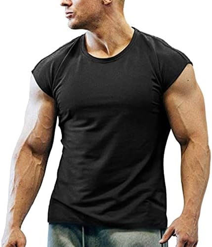 Xiloccer Мъжки Ризи с Къс ръкав, Тениска с кръгло деколте, най-Добрите Спортни Ризи за Мъже, Ризи, Мъжки Ризи с Къс Ръкав