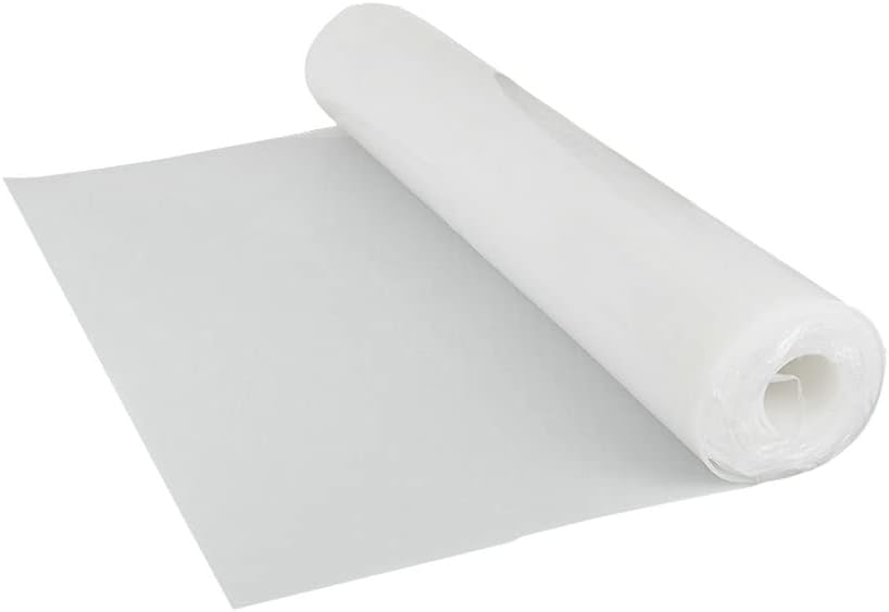 500X500 mm Бял 1/2/3/4/5 мм лист силиконов каучук Полупрозрачна Плоча Мат висока температура Каучукови уплътнители