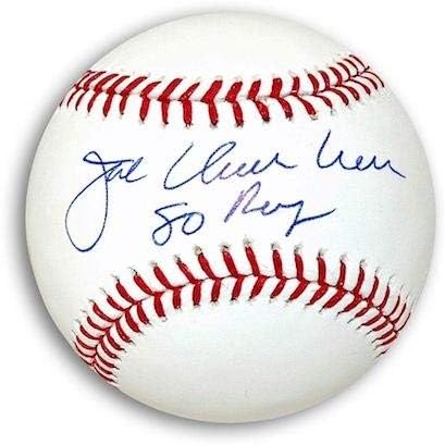 Бейзболни топки Джо Шарбоно с автограф и надпис 80 ROY С автограф - Бейзболни топки с автографи