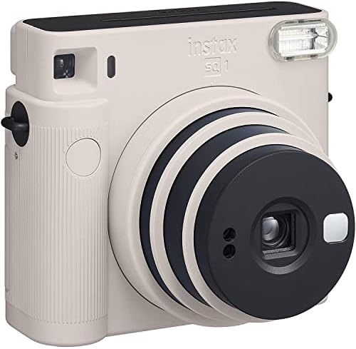 Фотоапарат непосредствена печат Fujifilm Instax Square SQ1 Мелово-Бяло + Фолио непосредствена печат Fuji Instax