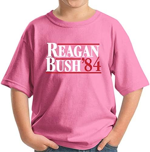 Тромав Стилове на Рейгън, Буш 84 Младежка Тениска Роналд Рейгън, Буш Тениска за Деца